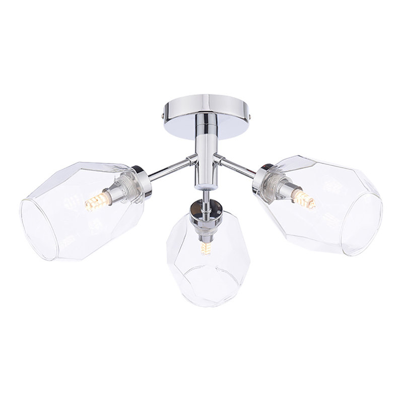 Leonie Glass Flush Mount