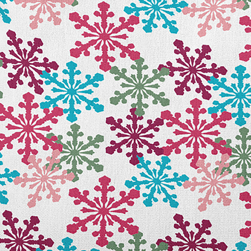 Coussin décoratif géométrique intérieur / extérieur en polyester, 14 po x 20 po, Rectangulaire