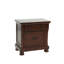 Table de chevet en cerisier antique