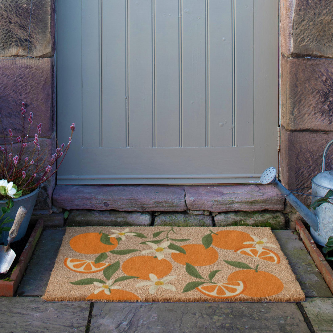 Pattern Coir Doormat