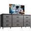 Meuble télé pour commode pour la chambre à coucher, commode longue, commode pour chambre à coucher de 47,2 po Bouchette-67573649