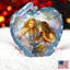 Limited Edition 5.5'' Glass Hanging Figurine Ornament