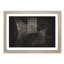 Top of a Black Bass Guitar - Picture Frame Painting Print-56734137-56734139