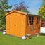 10 Ft. W x 12 Ft. D Tongue and Groove Apex Wooden Shed-29355590