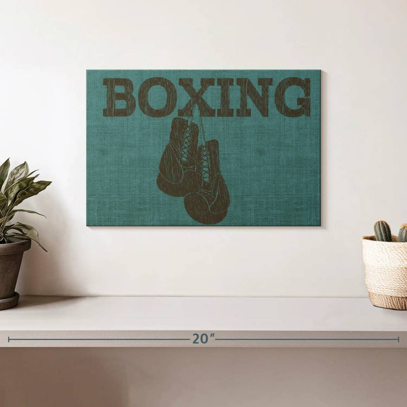 Typographie de boxe Sireci, H 8 po x l 12 po