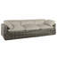Montecito 111.25" Wide Outdoor Wicker Patio Sofa with Cushions-581582544-625000277-581575827