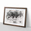 Broken Piano Keys Abstract - Picture Frame Graphic Art Print-56871757-56871761