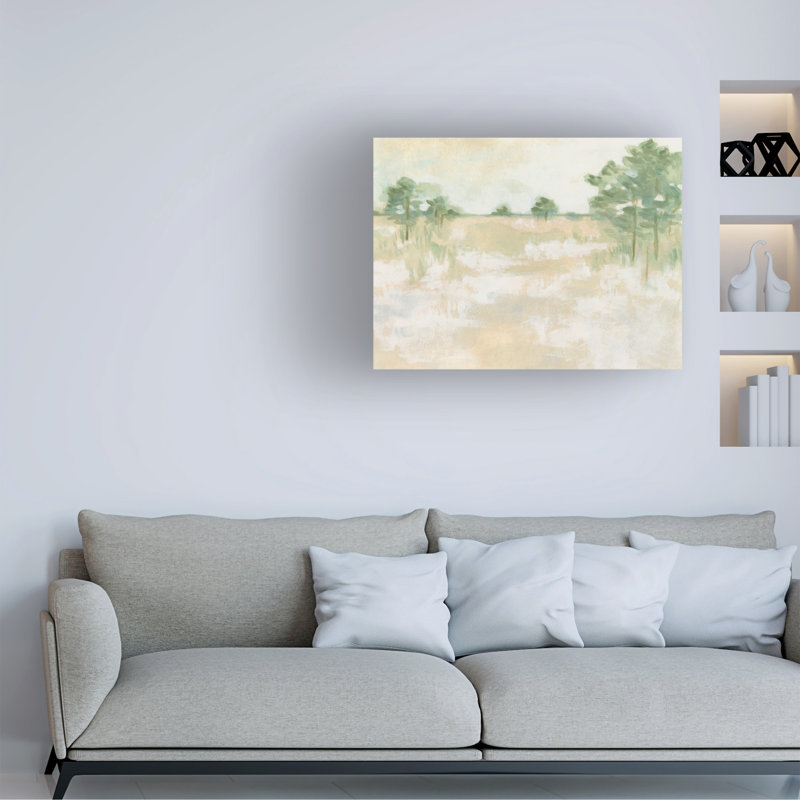 «Soft Focus Field II» bolognaise sur la toile, H 14 po x l 19 po