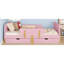 Lit plateforme simple avec tiroirs de rangement, structure de lit en bois massif avec garde-corps, petite tablette et crochets, aucun sommier nécessaire-1257944419-1257944421