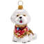 Bichon Frise in Ugly Christmas Sweater