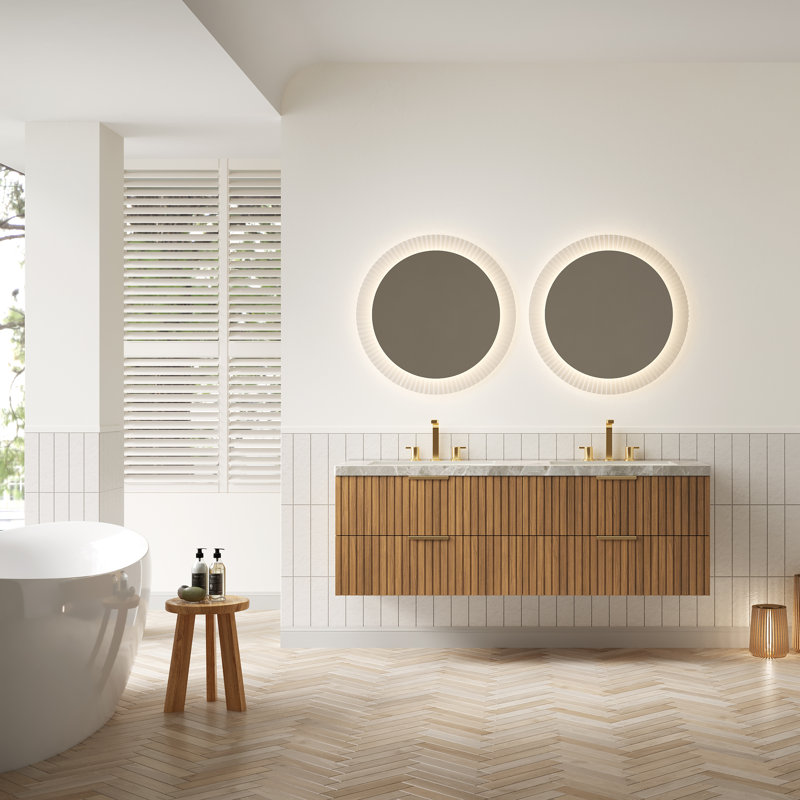 Meuble-lavabo de salle de bain Elio 