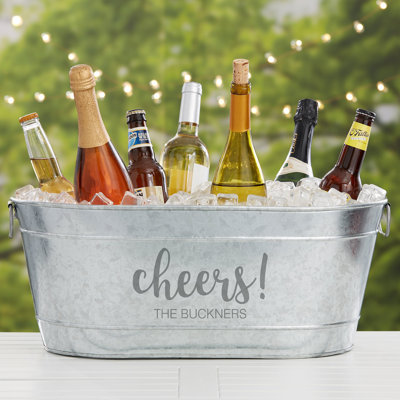 Silver Beverage Party Tub – R & B Import