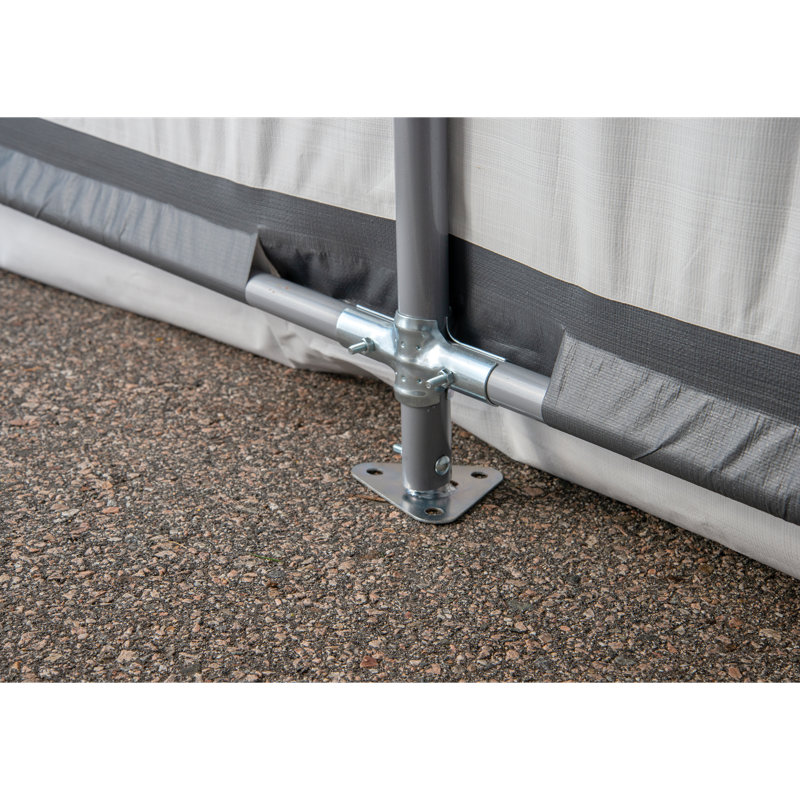 Shed-in-a-Box® Shelter, PEAK 6X12X8 GRAY