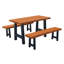 Table Ridgemont 6 pi. Avec 2 bancs-479747780-500918720