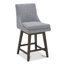 Tabouret de bar pivotant Zahara Neri-107095829