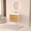 Ensemble de meuble-lavabo mural 24 po avec lavabo en céramique-111123778