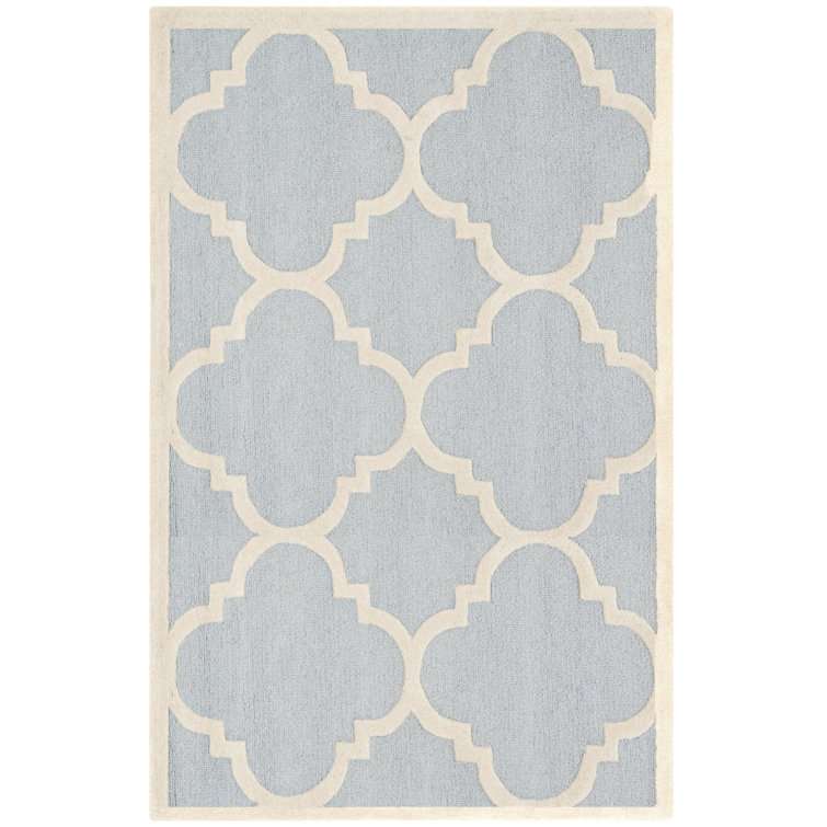 Cannen Hand Tufted Wool Geometric Rug