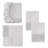 Modern Threads 4 Piece Microfiber Sheet Set – Soft Cooling Bed Sheets with Crochet Lace – Deep Pocket, Wrinkle Free, Breathable, Hotel Luxury Bedding-1683261397-1683261399