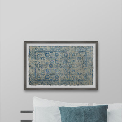 Faded Pattern - Single Picture Frame Print