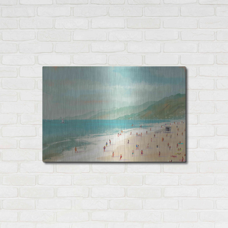 «Santa Monica Beach» par Pete Oswald, H 24 po x l 36 po