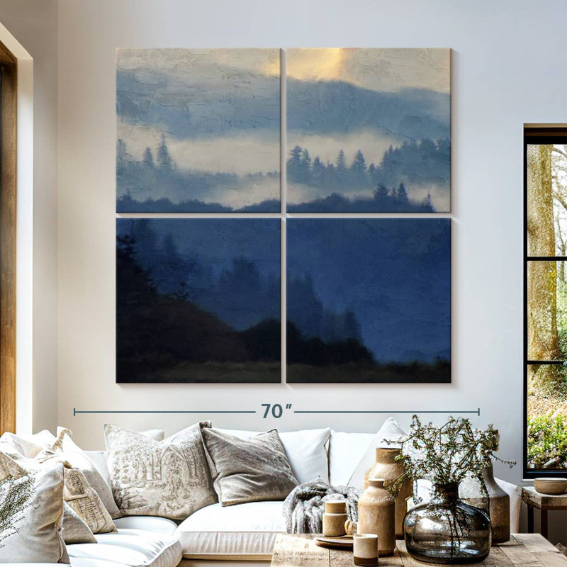 Alvord Mountain Range, 57" H x 57" W