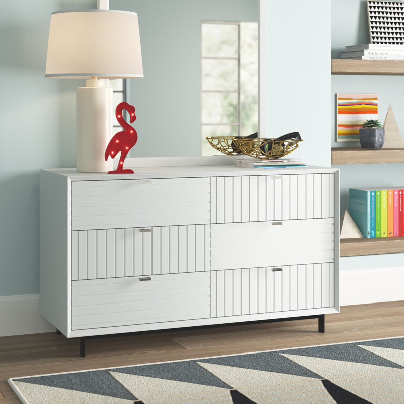 Commode double 6 tiroirs Arruda