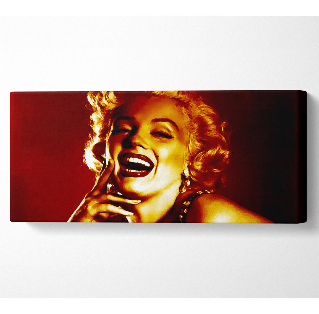 Marilyn Monroe Gold - Wrapped Canvas Kunstdrucke