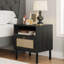 Aimara Rectangular Nightstand with Rattan Door-175532742-146427998