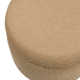 Enoki 21" Wide Round Storage Ottoman with Storage