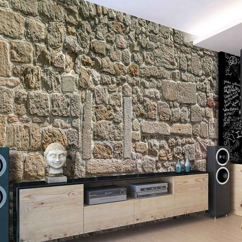Danijel Brick Wall Mural, 68" L x 98" W