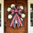 Patriotic Bow Set For Front Door And Wreath Decor