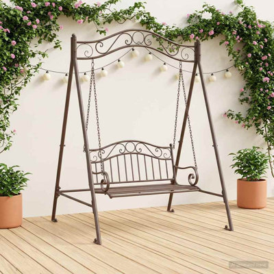 Porch Swing with Canopy