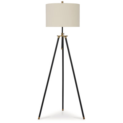Mairani 72'' Black Tripod Floor Lamp