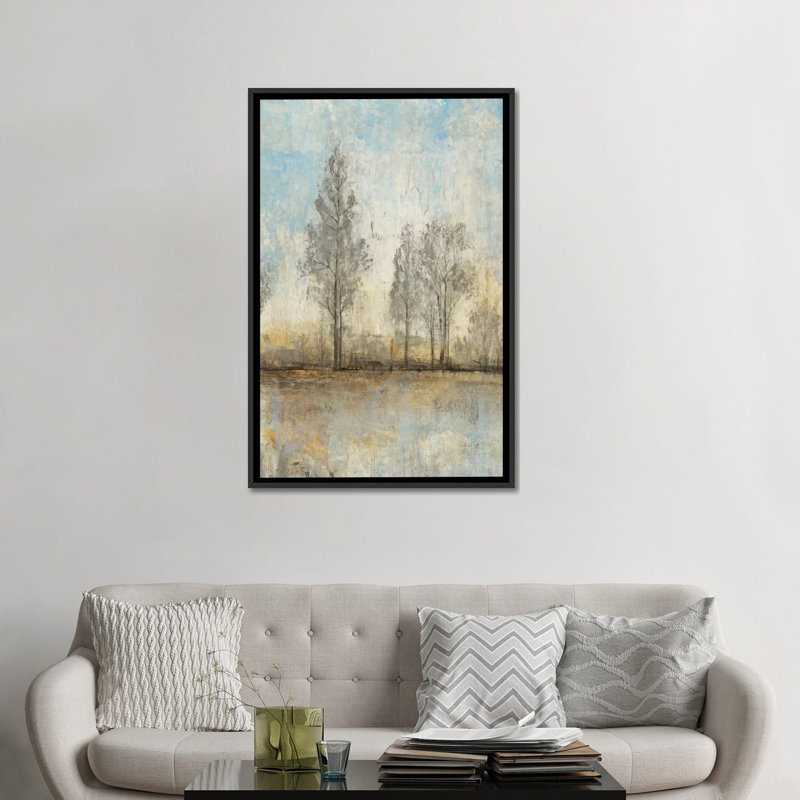 «Quiet Nature II», reproduction d'art sur toile tendue, Toile avec cadre noir, Pas de tapis, H 48 po x l 32 po x P 1,5 po