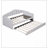 Upholstered Daybed With Trundle ,Velvet Sofabed With USB Charging Ports-33622949