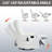 Heat Massage Manual Recliner Chair With Rocker And Swivel-2128909801