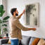 Bamboo in Mist Japandi - Wrapped Canvas-391360543-391360537