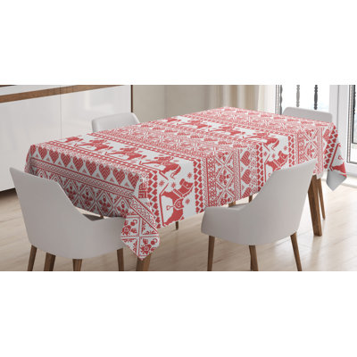 Nordic Geometric Tablecloth