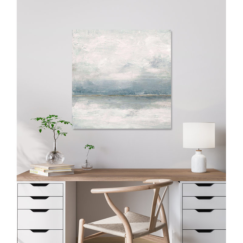 Sultry Breeze - Artist Enhanced Canvas Print, 20" H x 20" W x 1" D, Wrapped Canvas