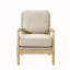 Chaise avec accoudoirs d'appoint