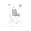 Dharam 48cm H Brego Upholstered Metal Dinning Chair-1312496780