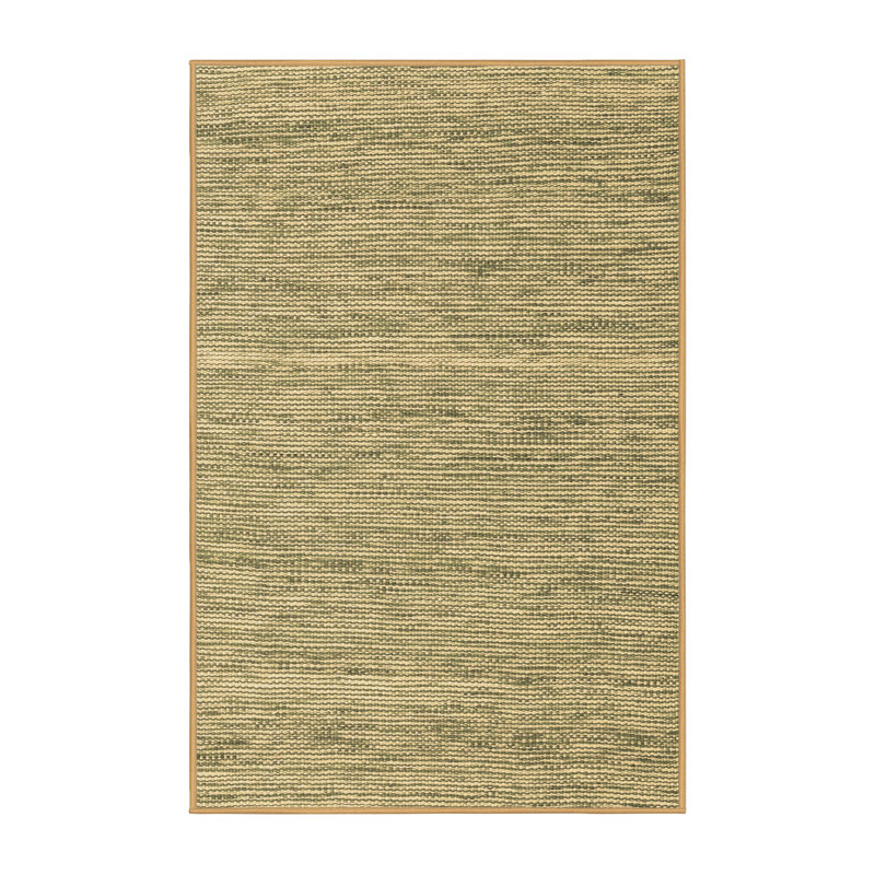 Tapis contemporains brun lavable à la machine 2767, Rectangle 2 pi x 3 pi