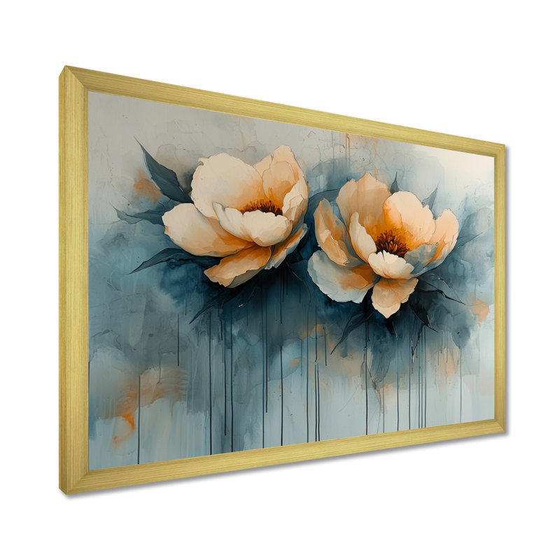 Art mural sur toile Ikran, Reproduction encadrée d'une seule photo, H 30 po x l 40 po, Doré