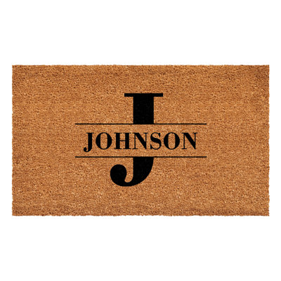 Rufus Personalizable Non-Slip Doormat