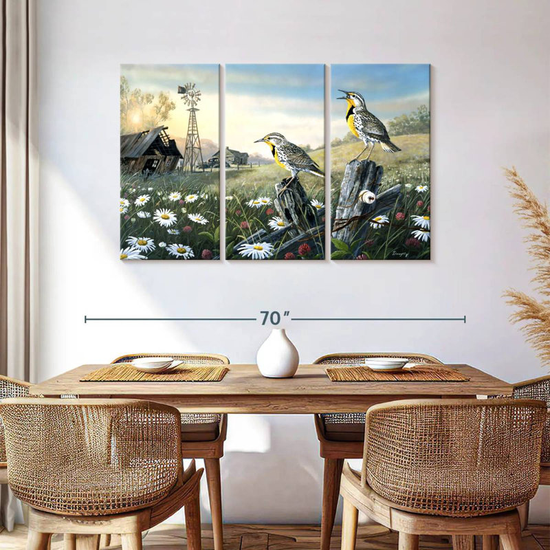 Meadow Outpost, 36" H x 57" W