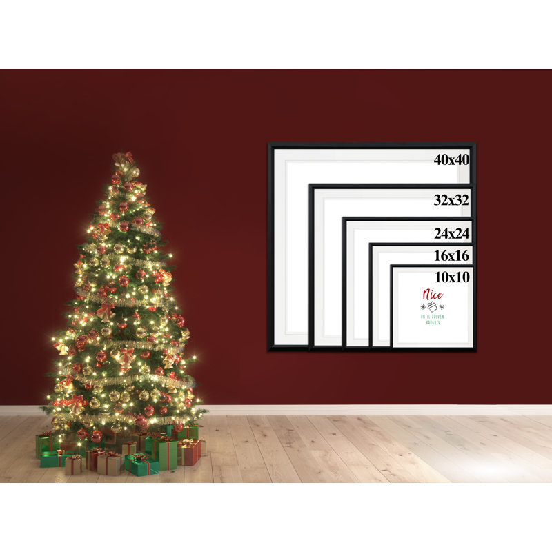 « nice », peinture, H 30,5 po x l 30,5 po x P 1,5 po, Blanc / aubergine / banane / brun clair / rouge br