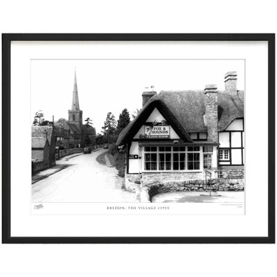 Bredon, The Village C1955 by Francis Frith - Single Picture Frame Print