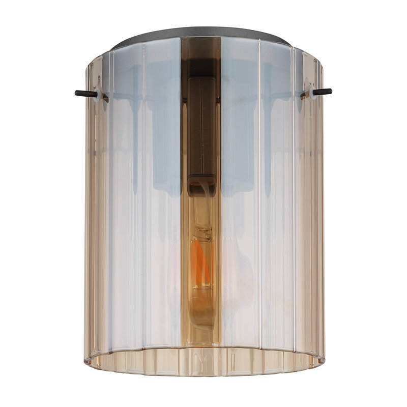 Chayim Glass Flush Mount