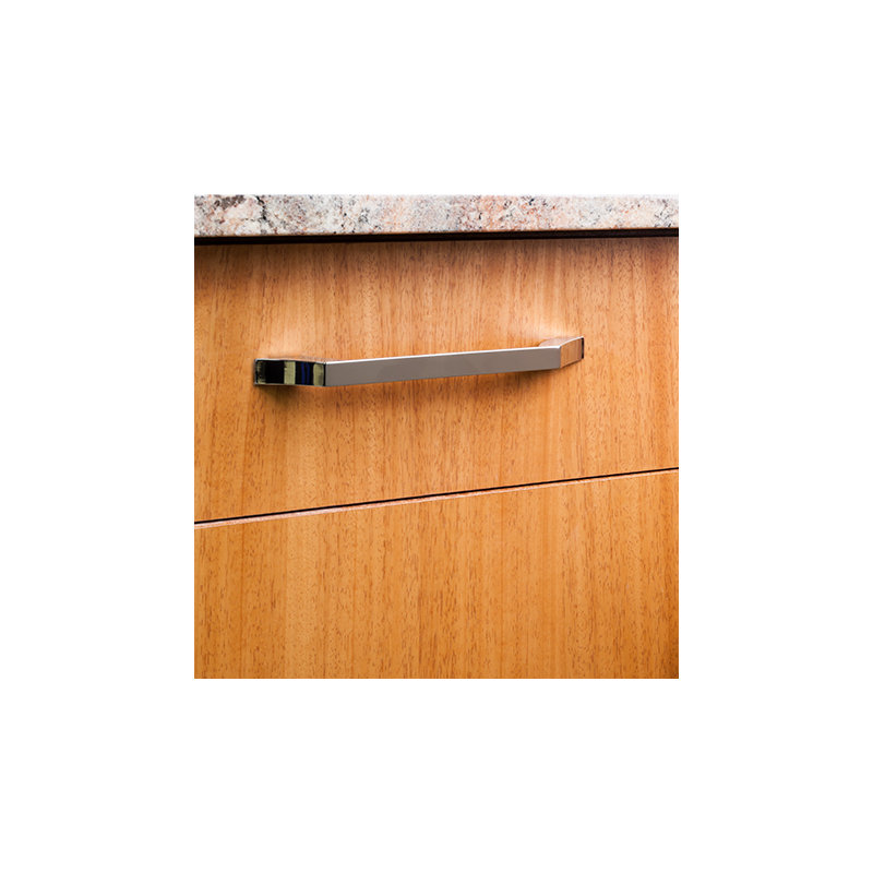 Royce Bar Pull, Polished Chrome, 5"