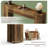 Rustic Coffee Table,Sturdy Console Table,Wooden Hallway Table-517087932